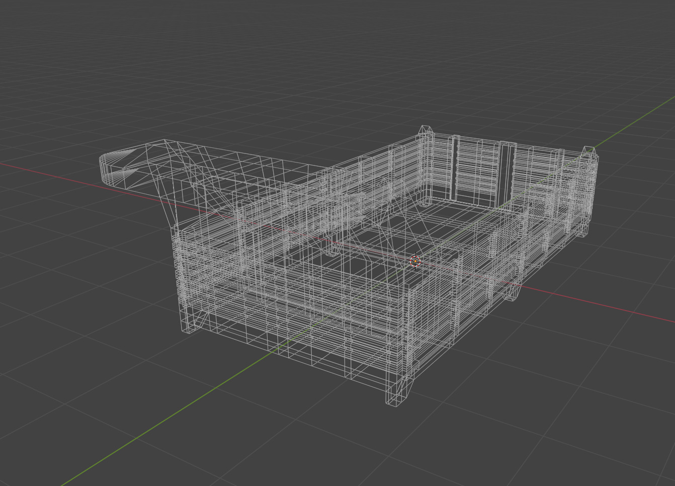 MAN Truck Static Rock Trailer Model for 3D Print 3D print model_7