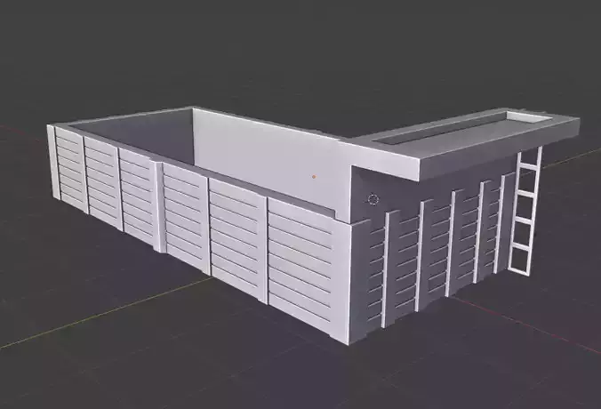 MAN Nosed Truck Static Rock Trailer for 3D Print