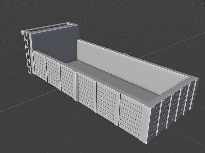 MAN Nosed Truck Static Rock Trailer for 3D Print 3D print model 3