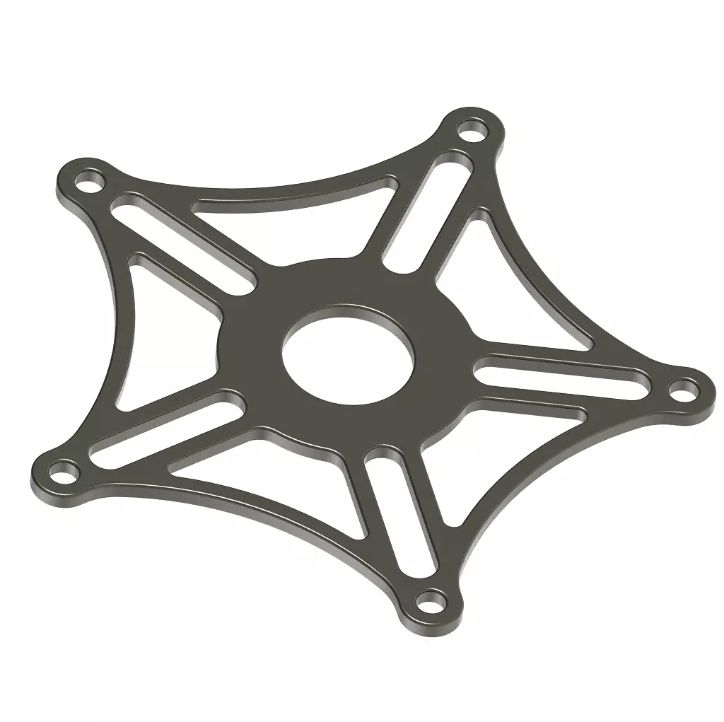 Crank Arm Metal Bracket 3D print model_0