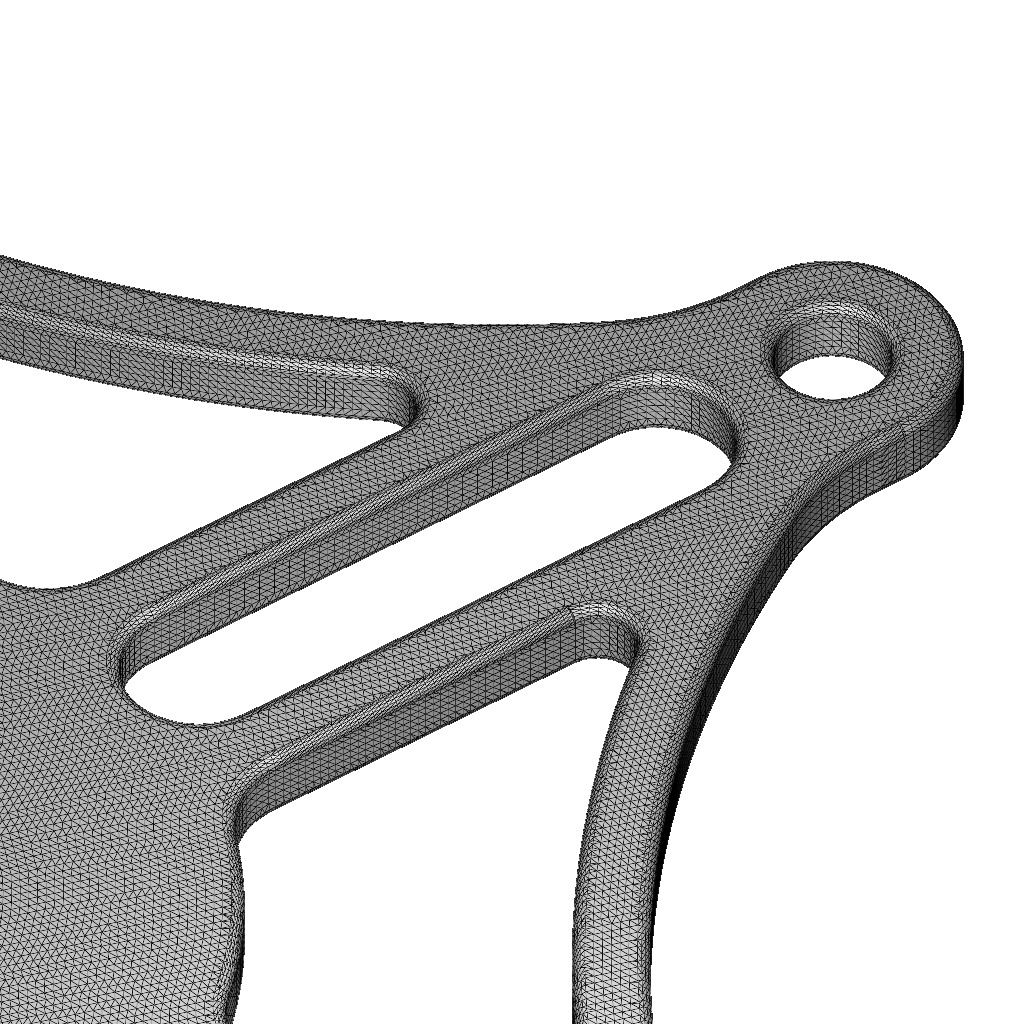 Crank Arm Metal Bracket 3D print model_4