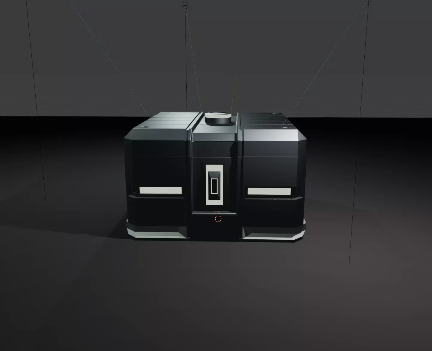 Sci-fi Chest Model 3D print model