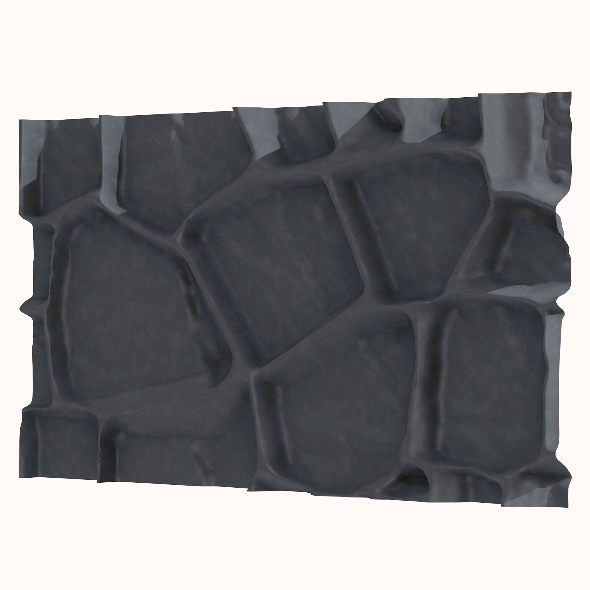 Stone wall 139 3D model_3