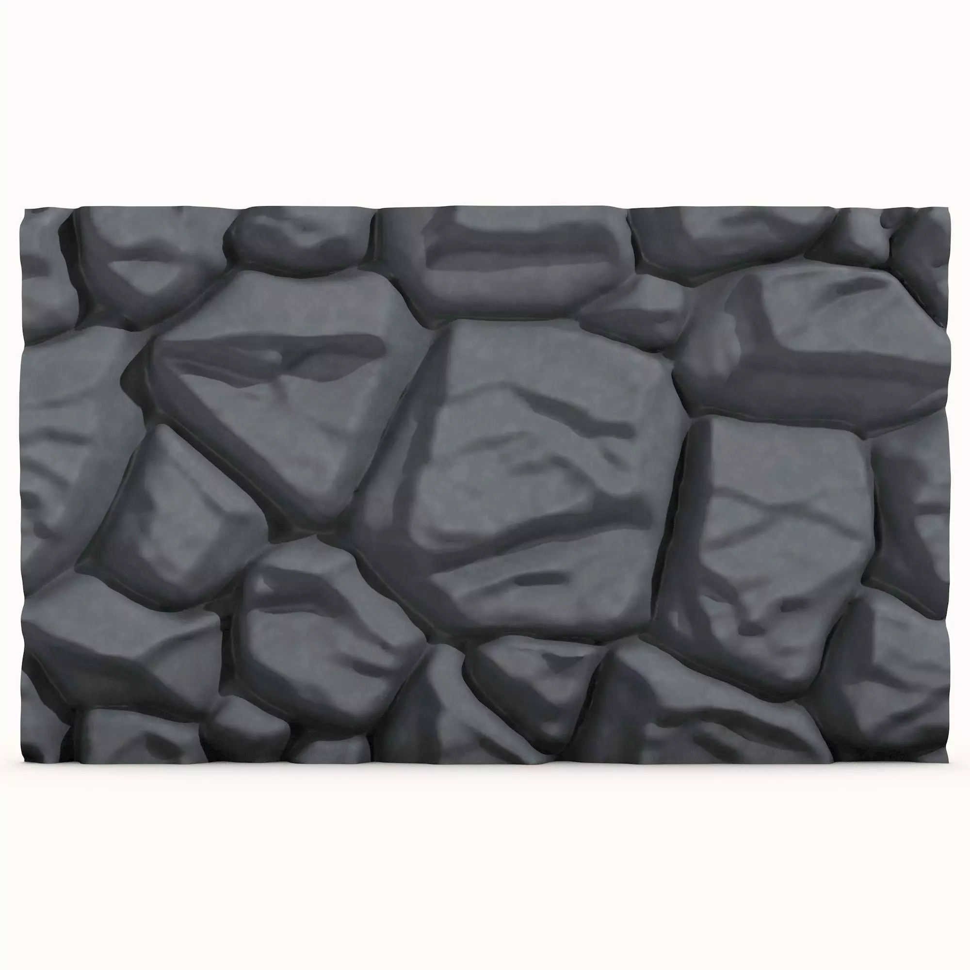 Stone wall 133 3D model_0