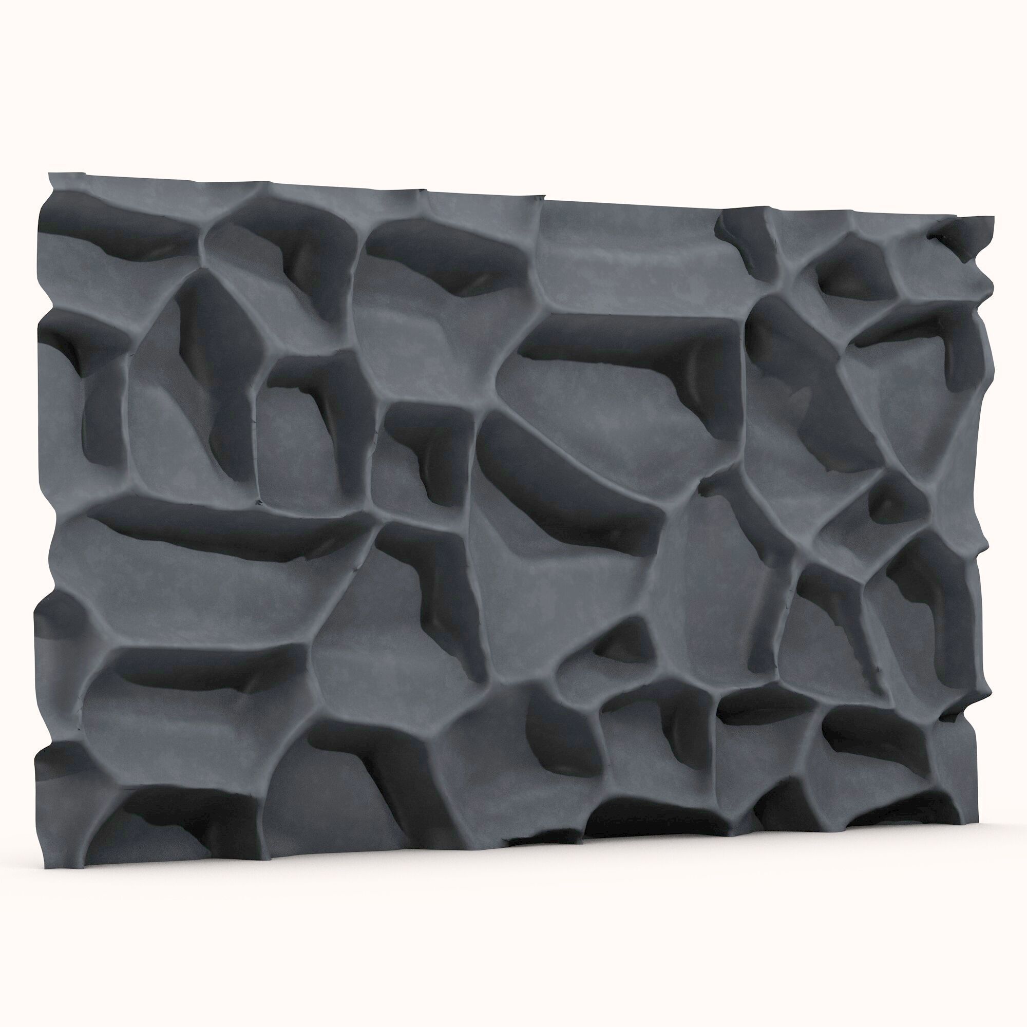 Stone wall 123 3D model_4