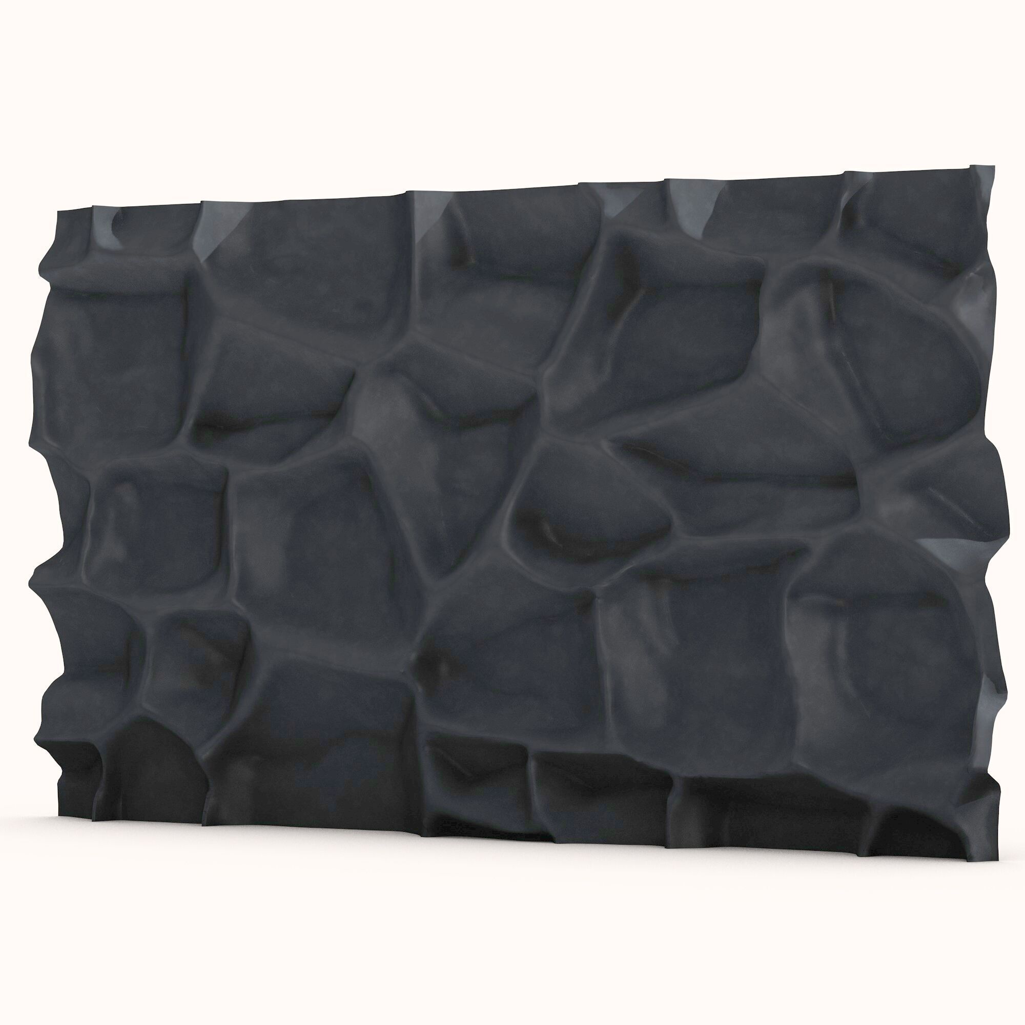 Stone wall 122 3D model_3