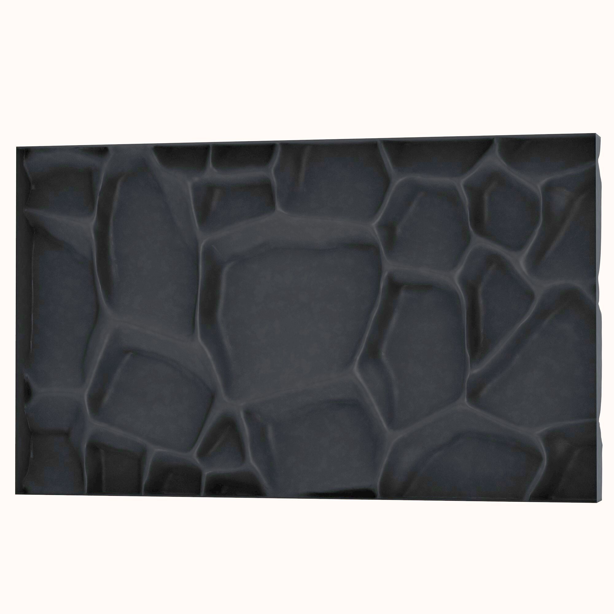 Stone wall 120 3D model_3