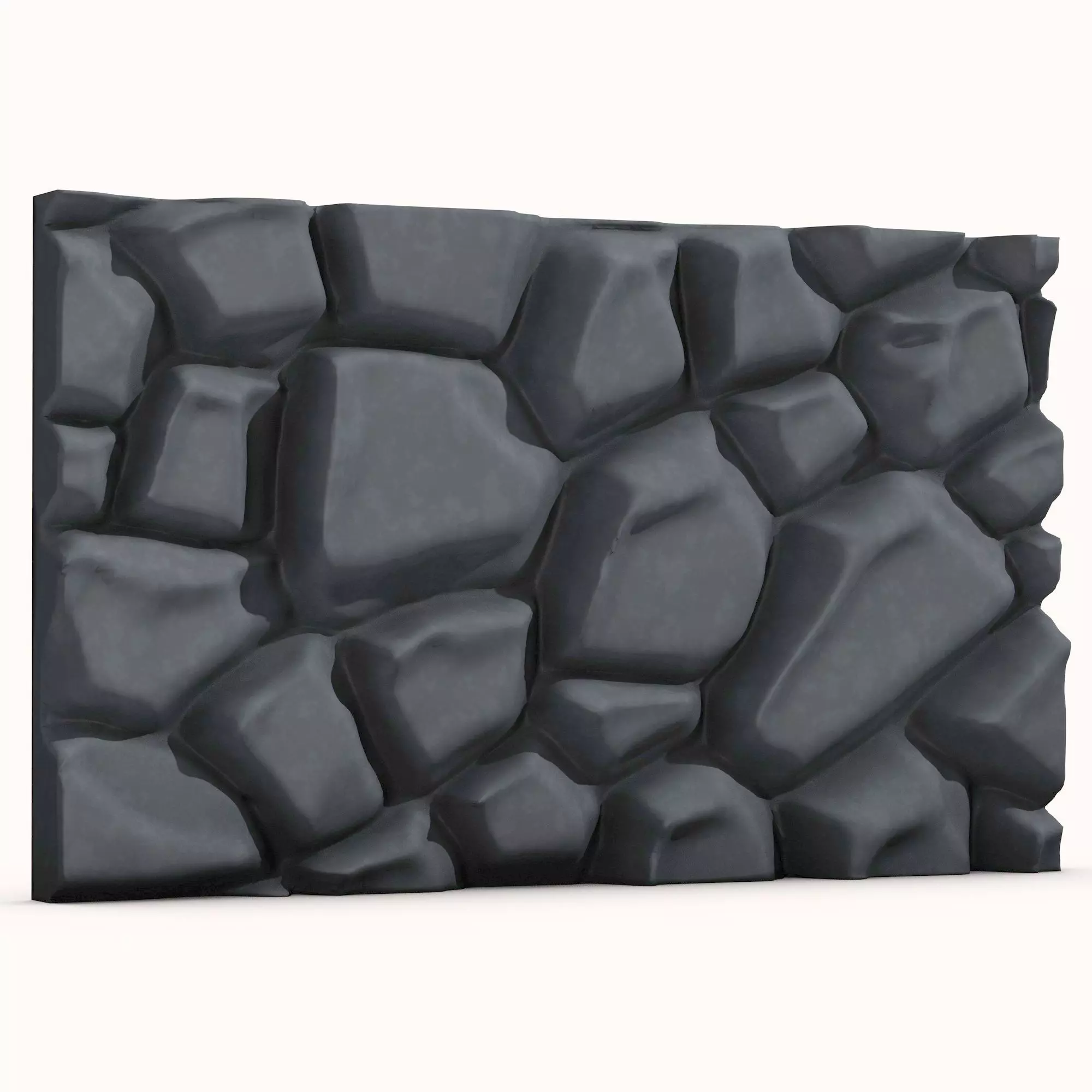Stone wall 115 3D model_0