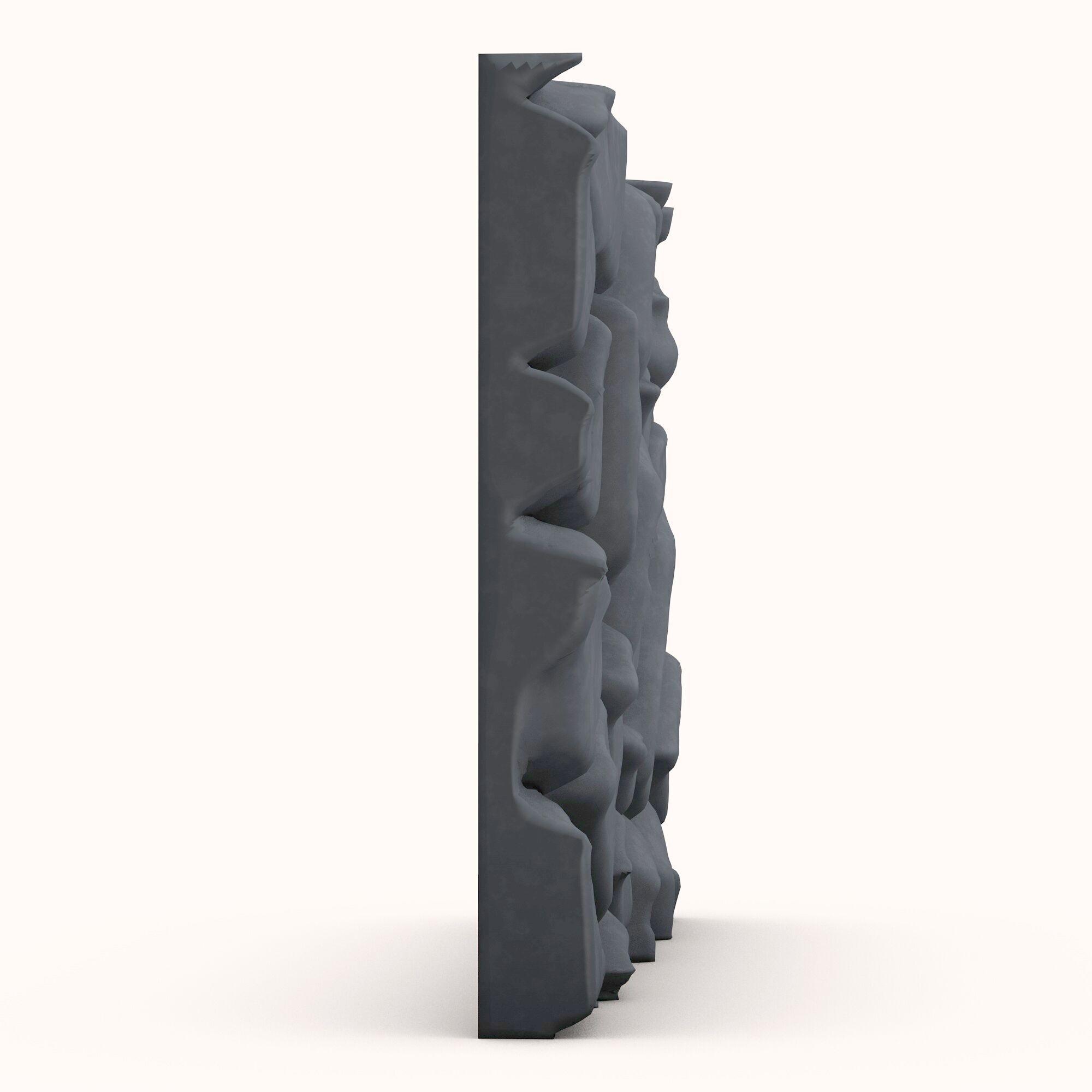 Stone wall 115 3D model_2