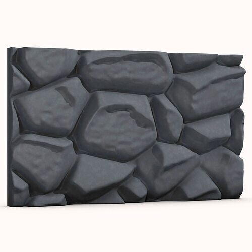 Stone wall 114 3D model