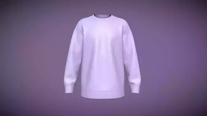 Sweatshirt-PINK In Low Poly
