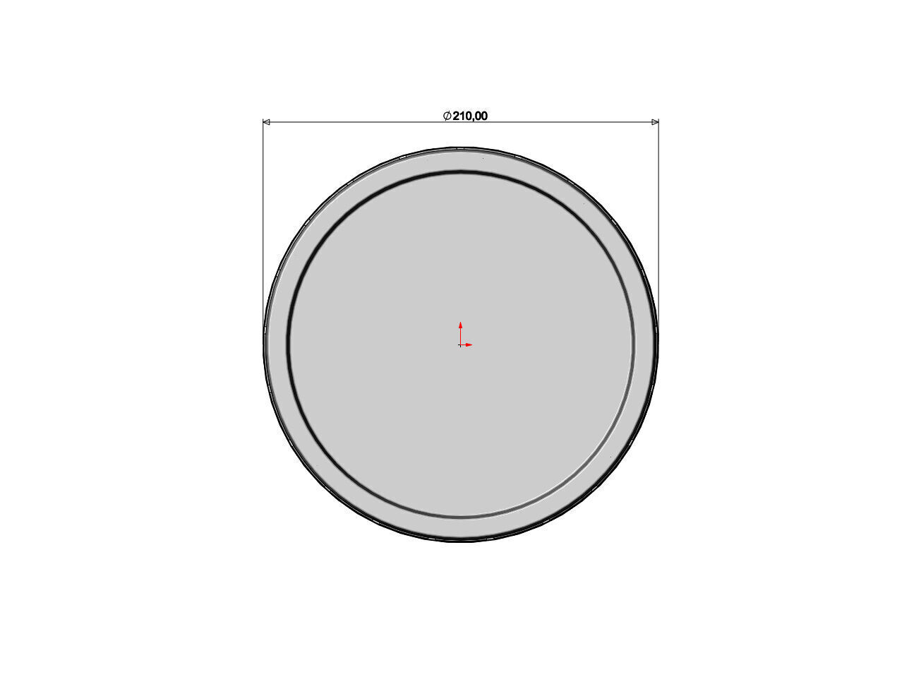 Vintage greek key pattern carved dish and bowl 3D print model_6