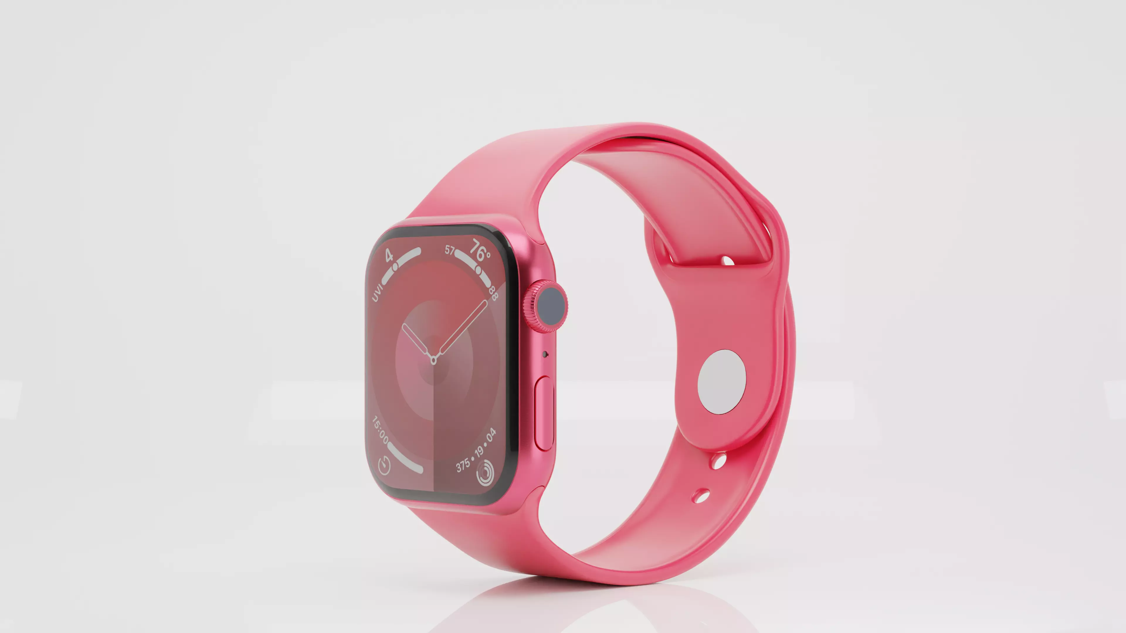 Apple Watch Series 9 PRODUCT RED 3D model | CGTrader