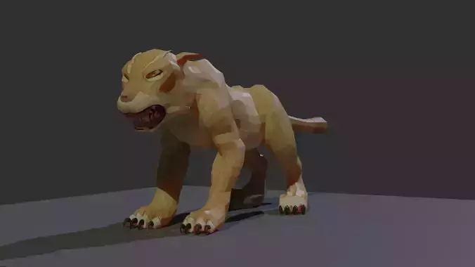 The Most Advanced Lego Lion Rigged For Blender is Here