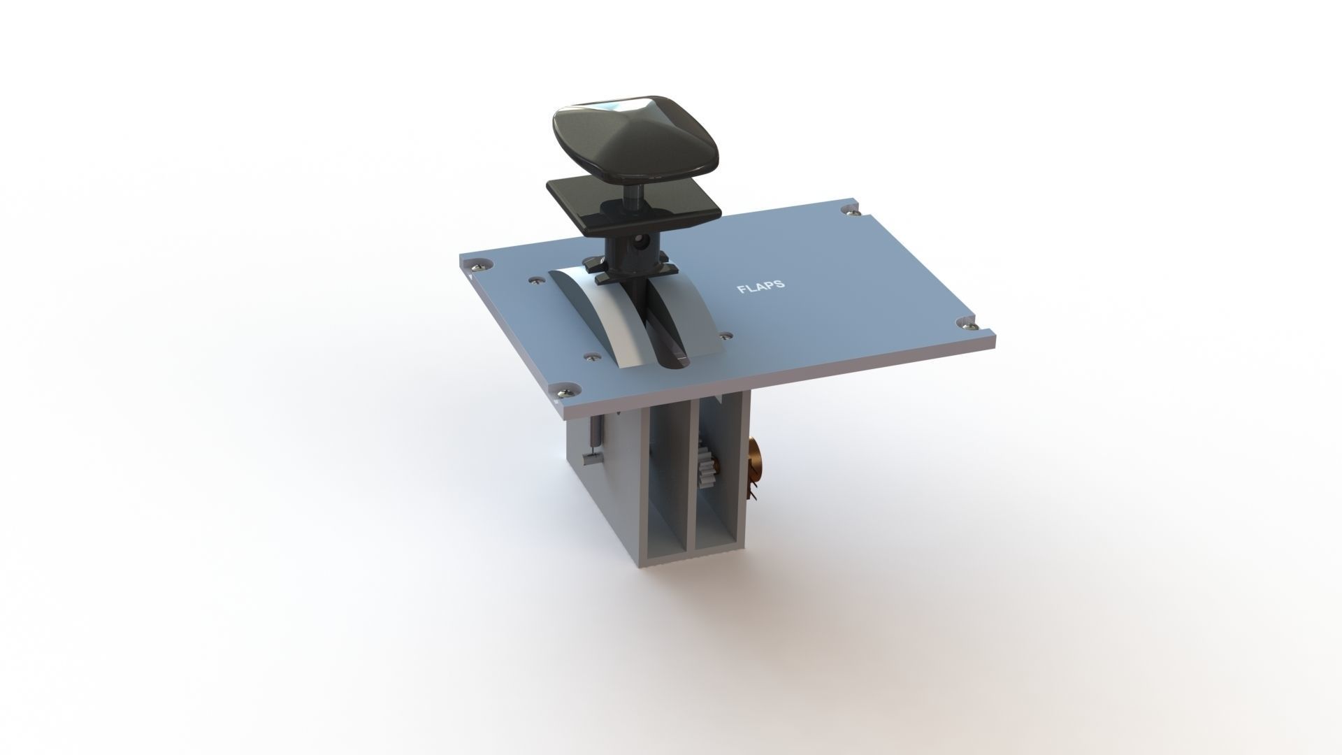 System Flap A320 3D print model_5