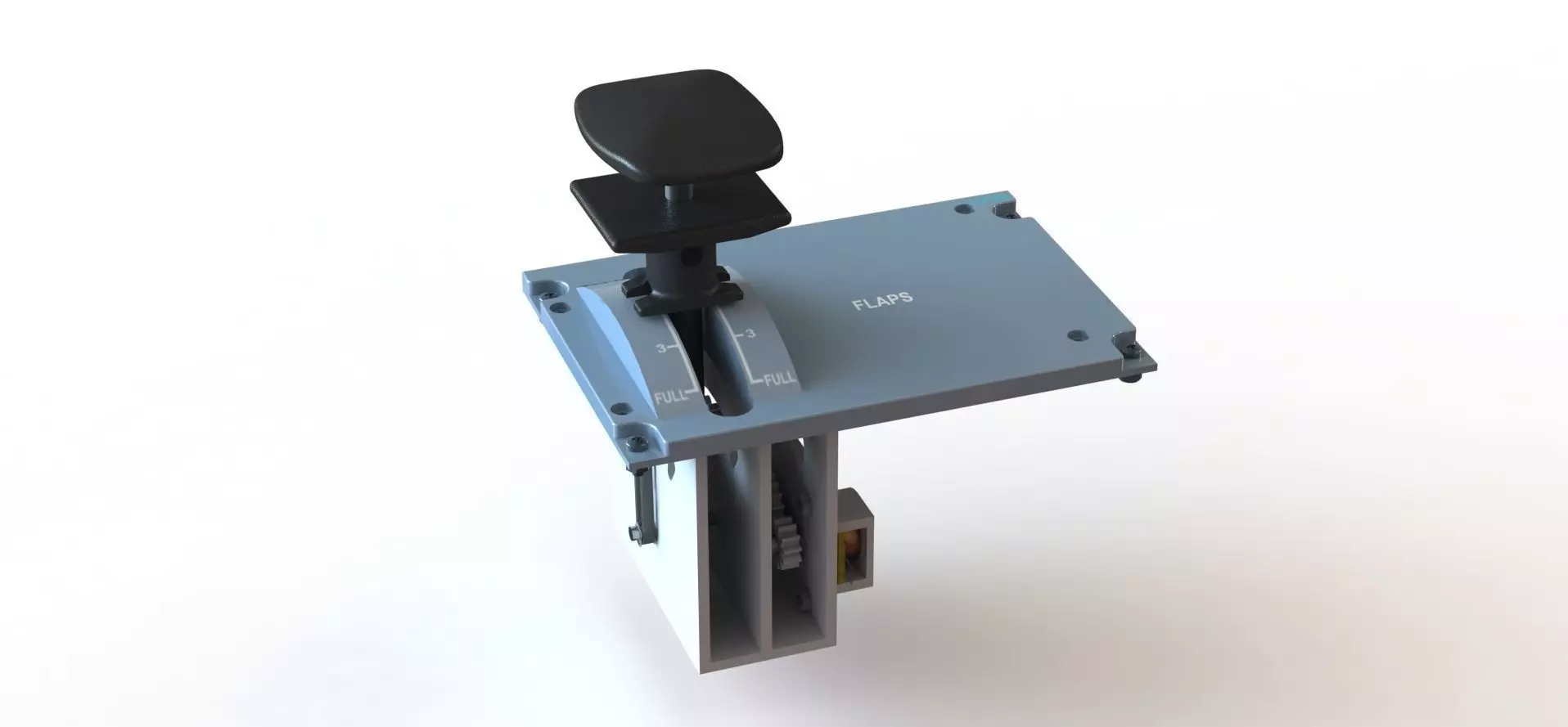 System Flap A320 3D print model_0