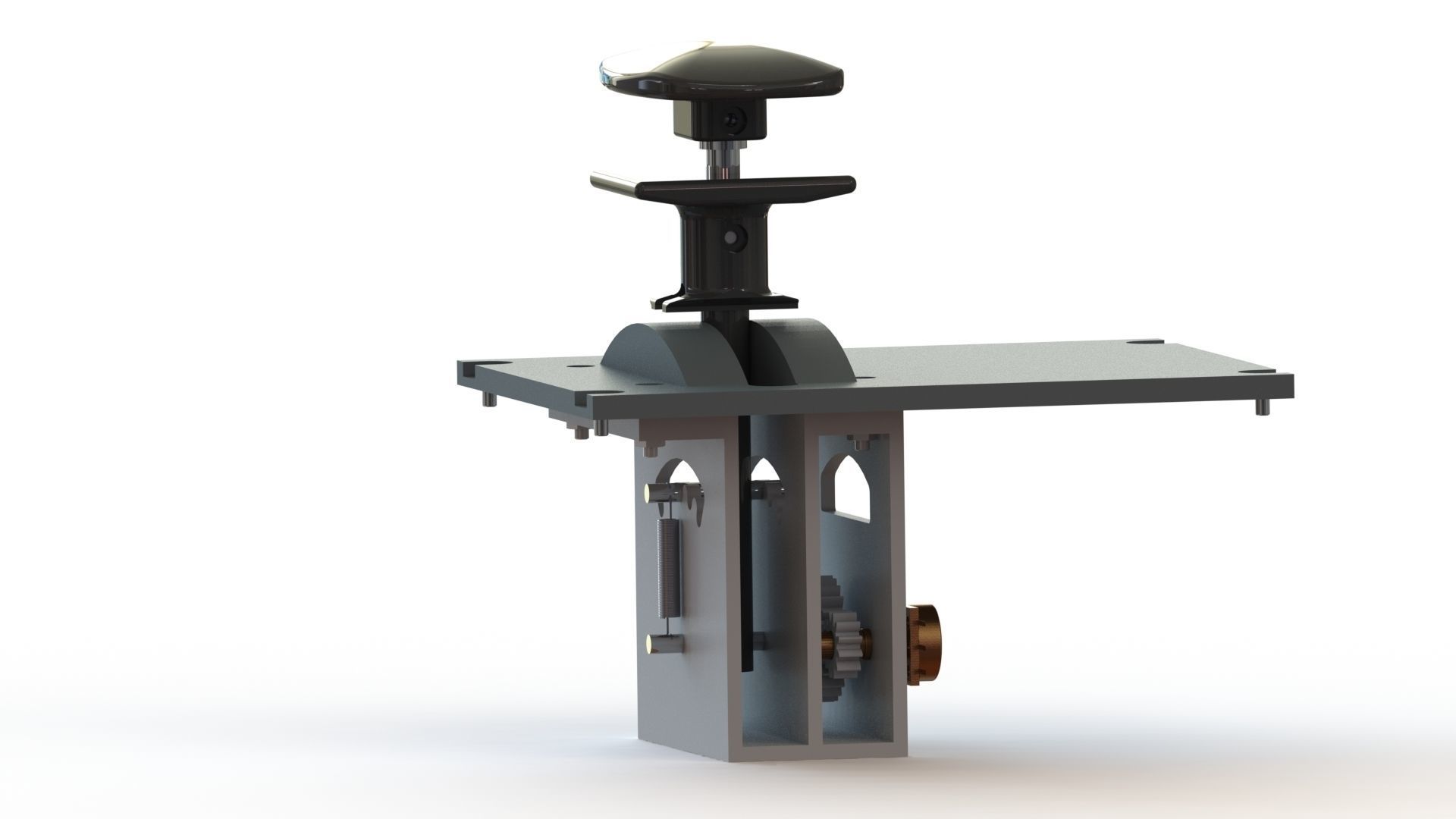 System Flap A320 3D print model_2