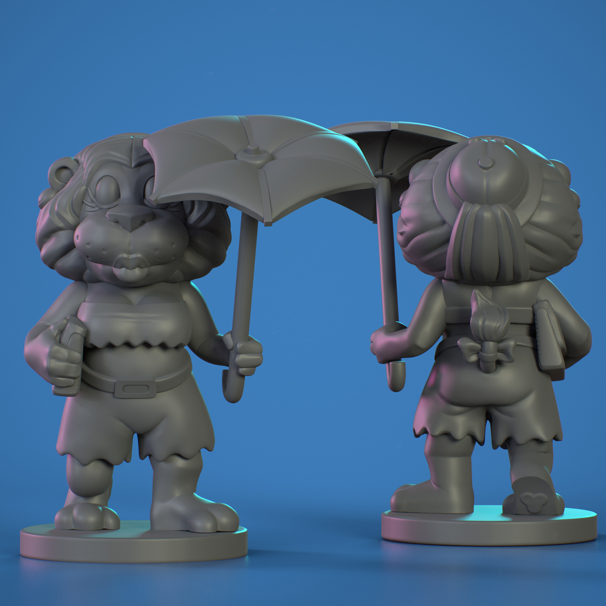 Leoneta Coqueta Kinder 3D print model_2