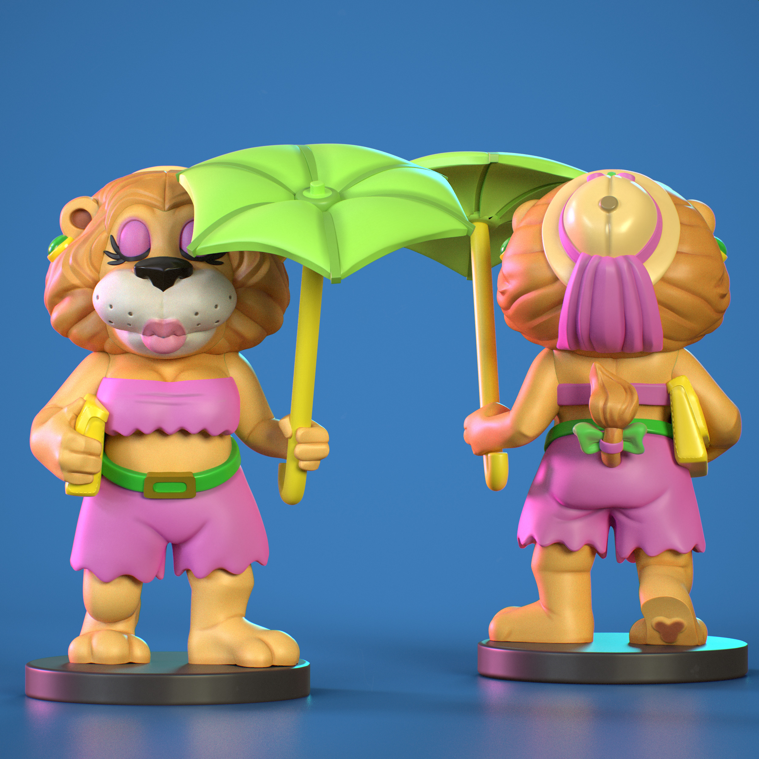 Leoneta Coqueta Kinder 3D print model_1