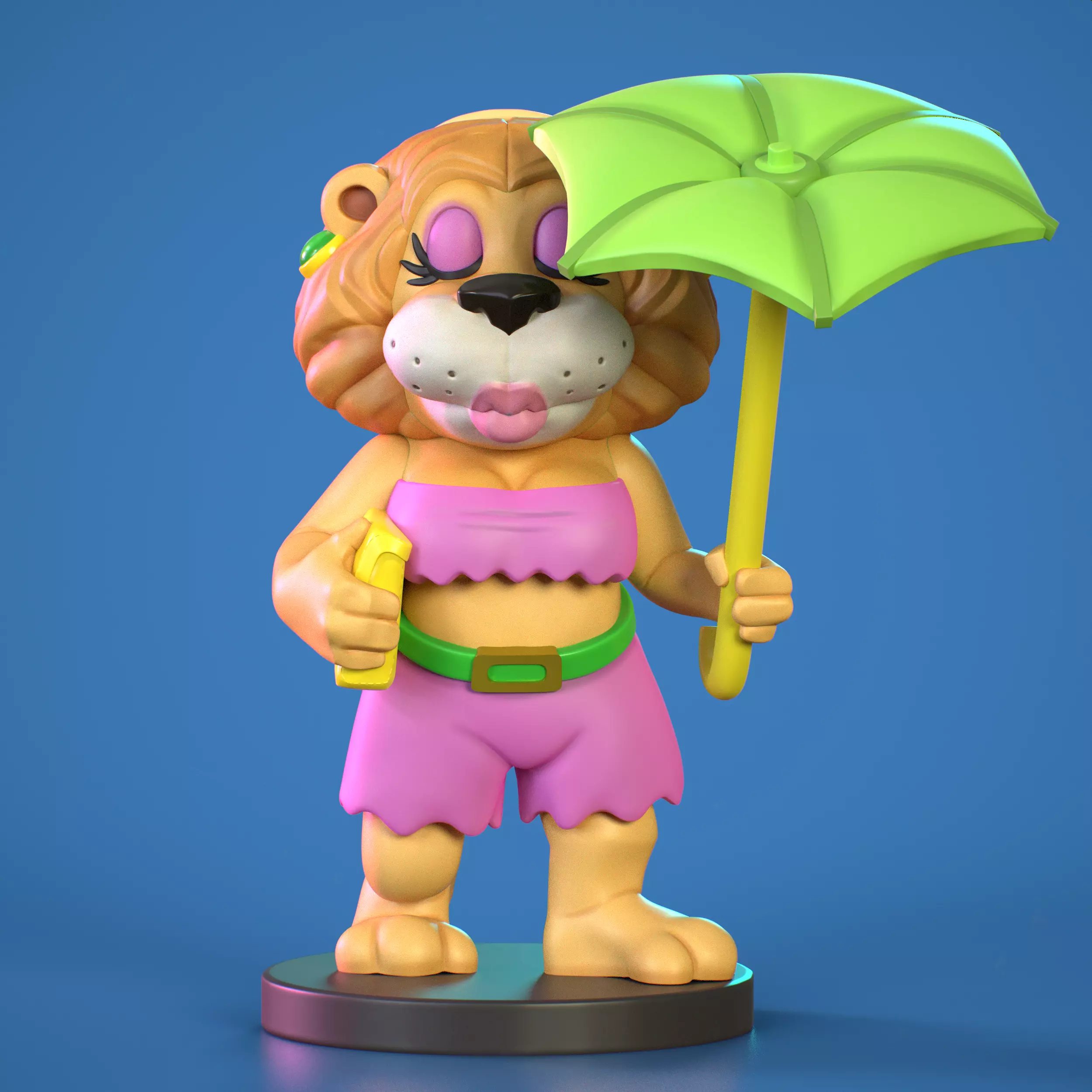 Leoneta Coqueta Kinder 3D print model_0