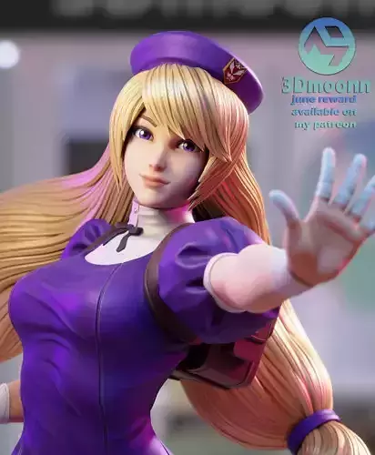 hinako shijo - kof 3D print model
