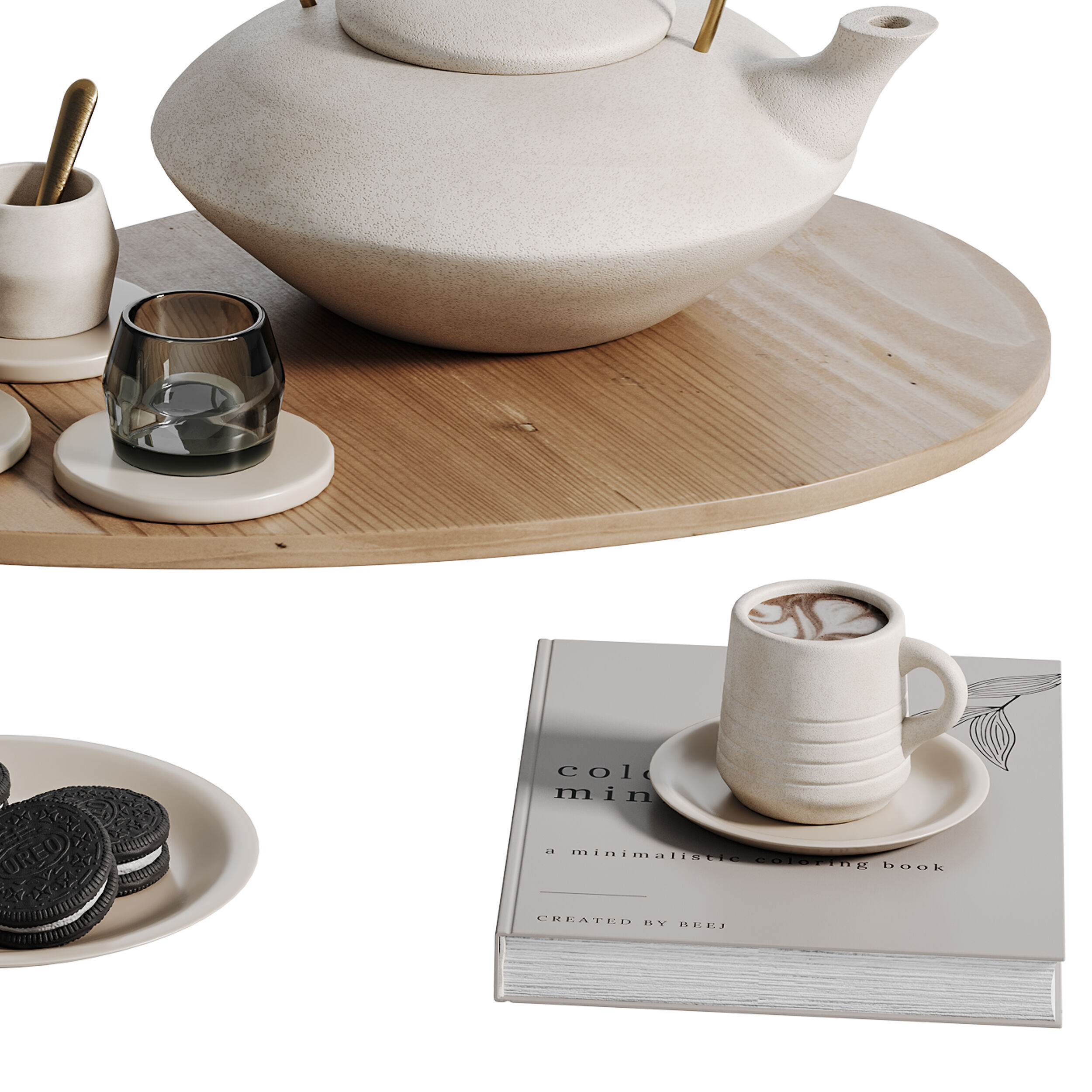 Decorative SET 03 3D model_9