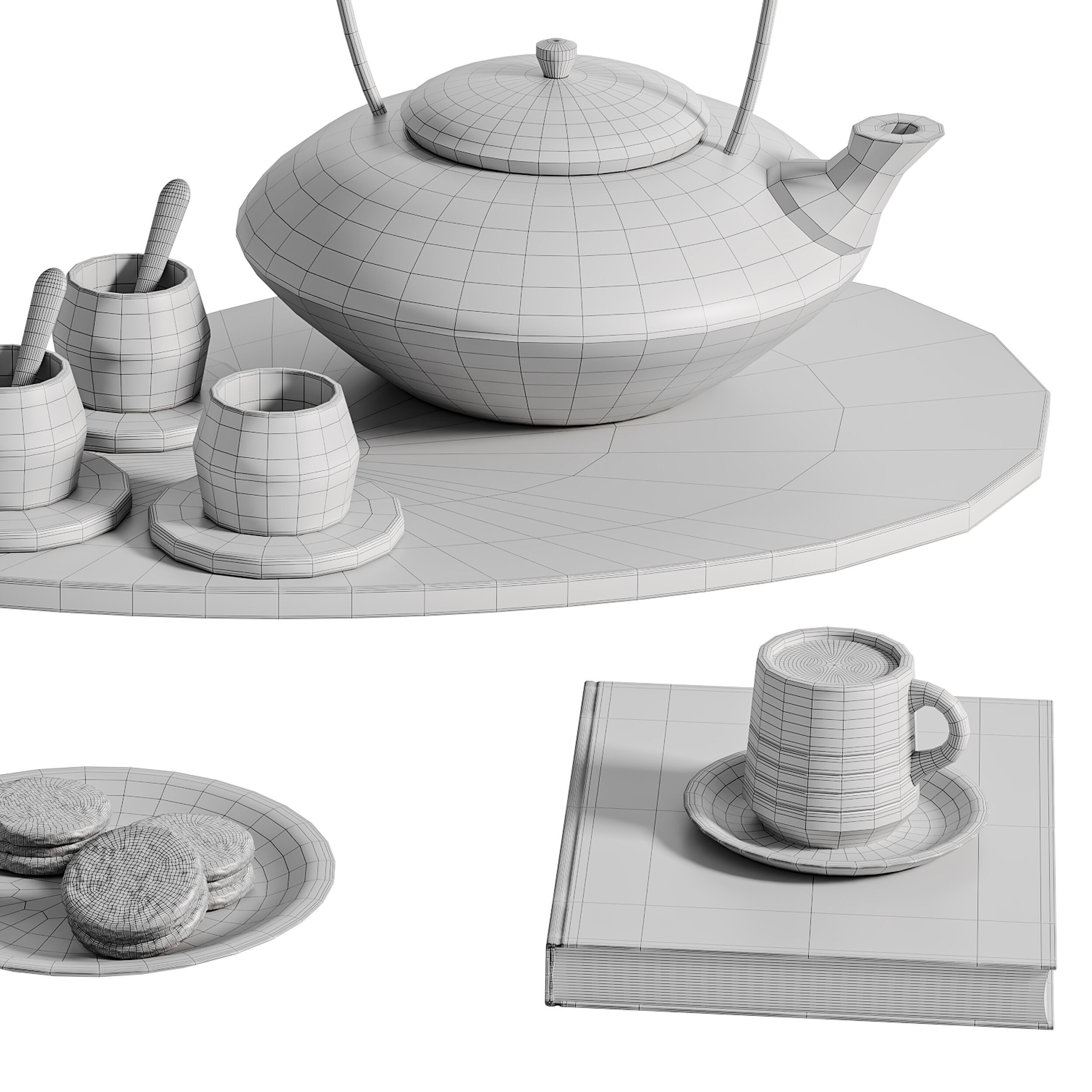 Decorative SET 03 3D model_14