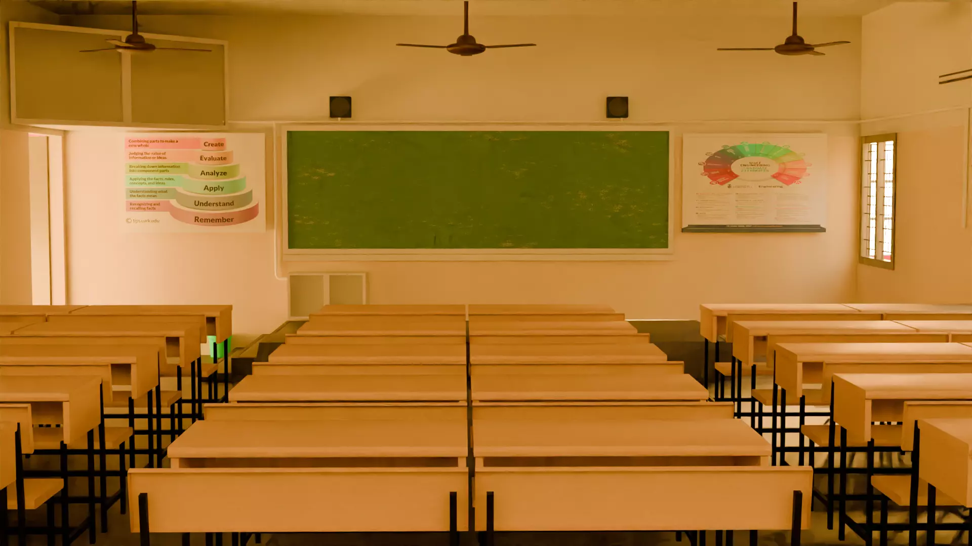 Class room Free 3D model
