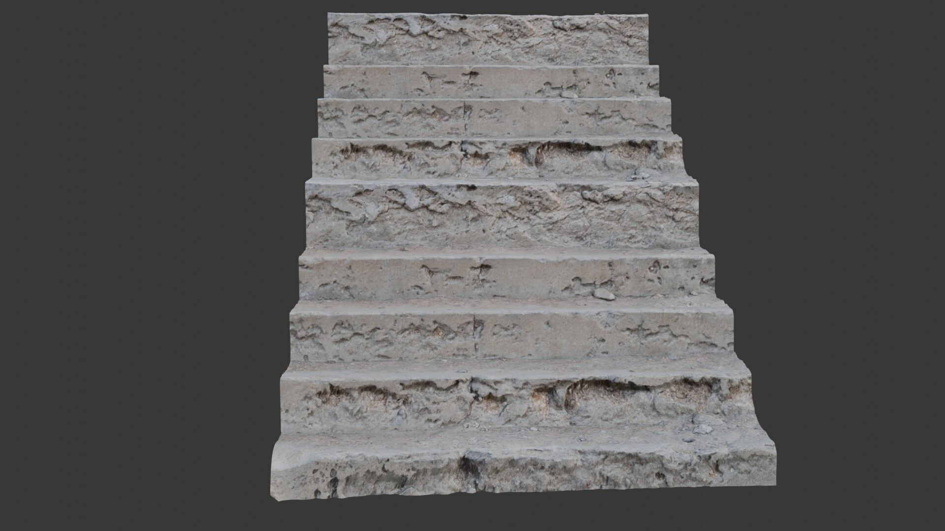 Realistic 3D Scanned scan Low-poly 3D model_1