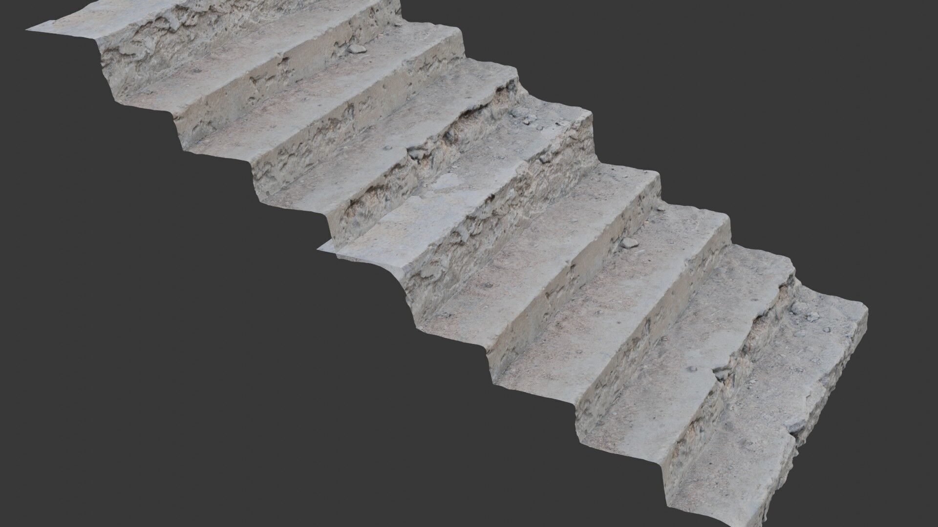 Realistic 3D Scanned scan Low-poly 3D model_5