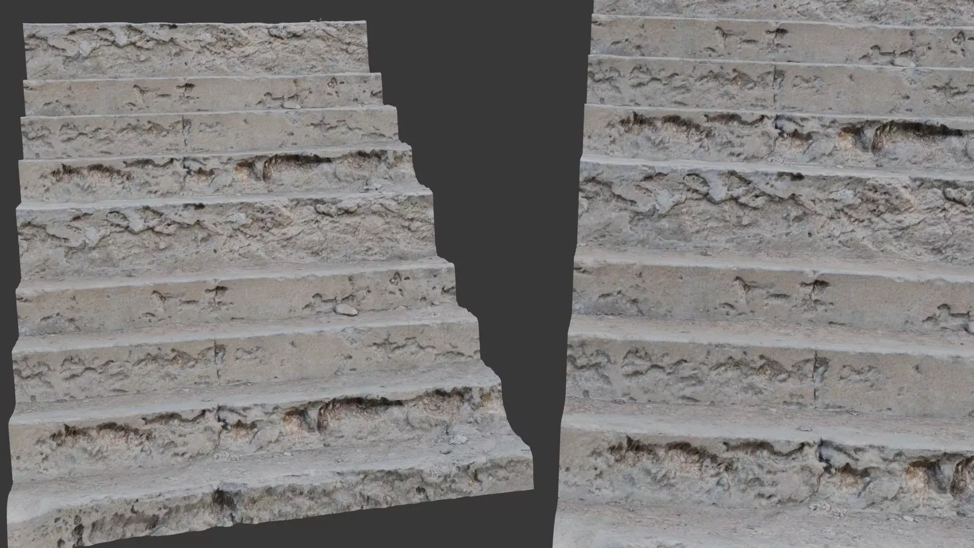 Realistic 3D Scanned scan Low-poly 3D model_0