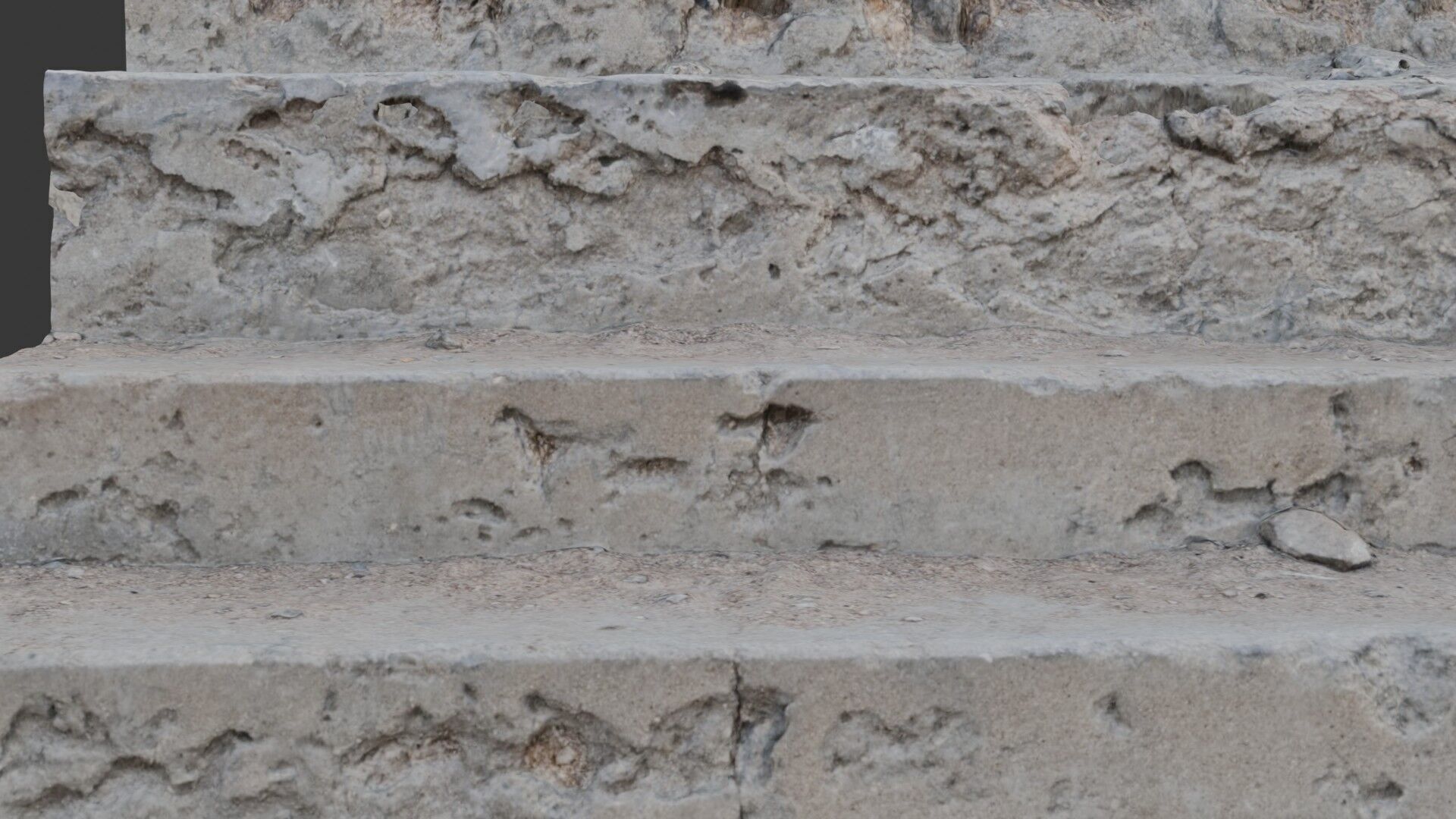 Realistic 3D Scanned scan Low-poly 3D model_3