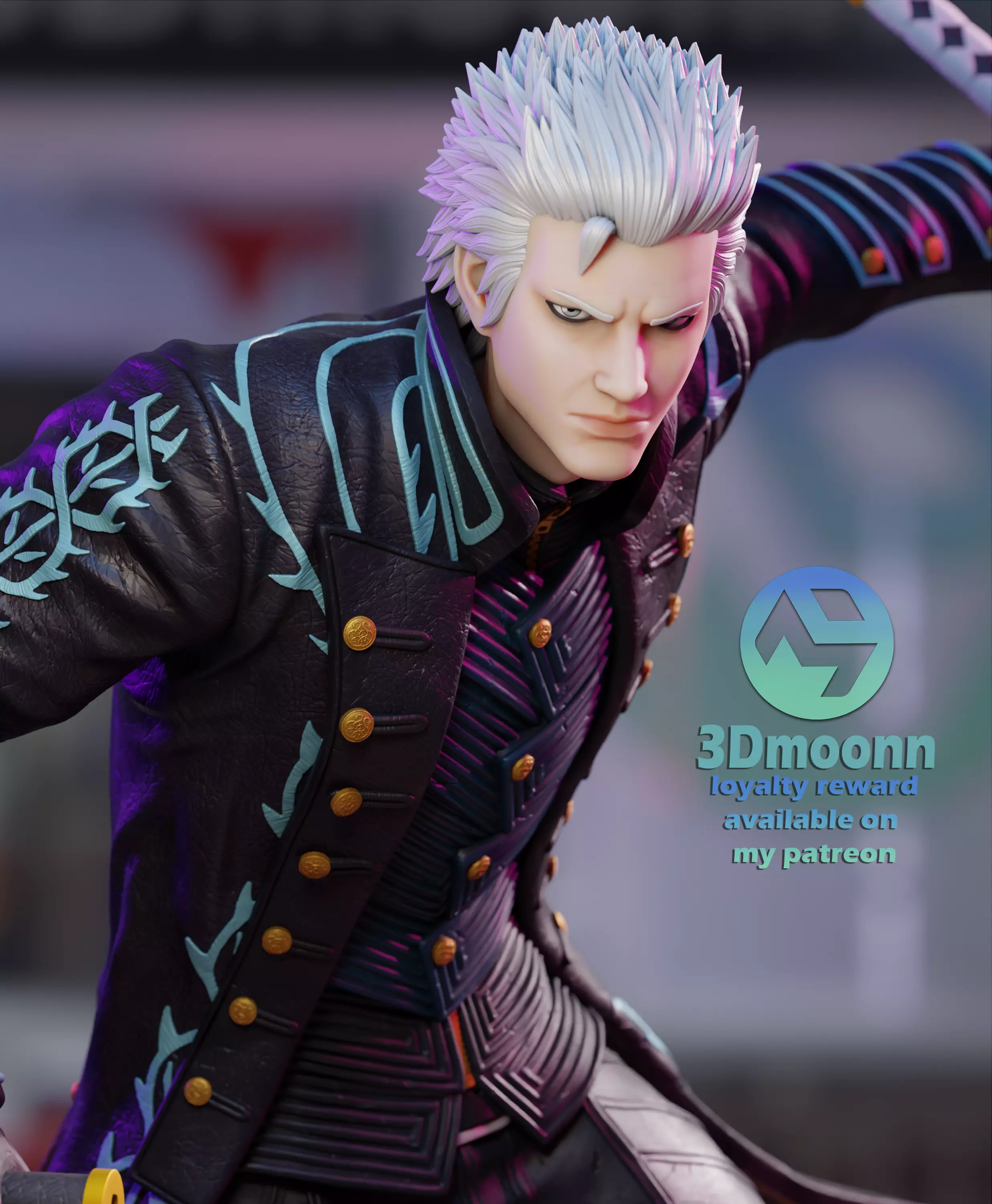 Vergil - Devil May Cry 5 3D print model_0