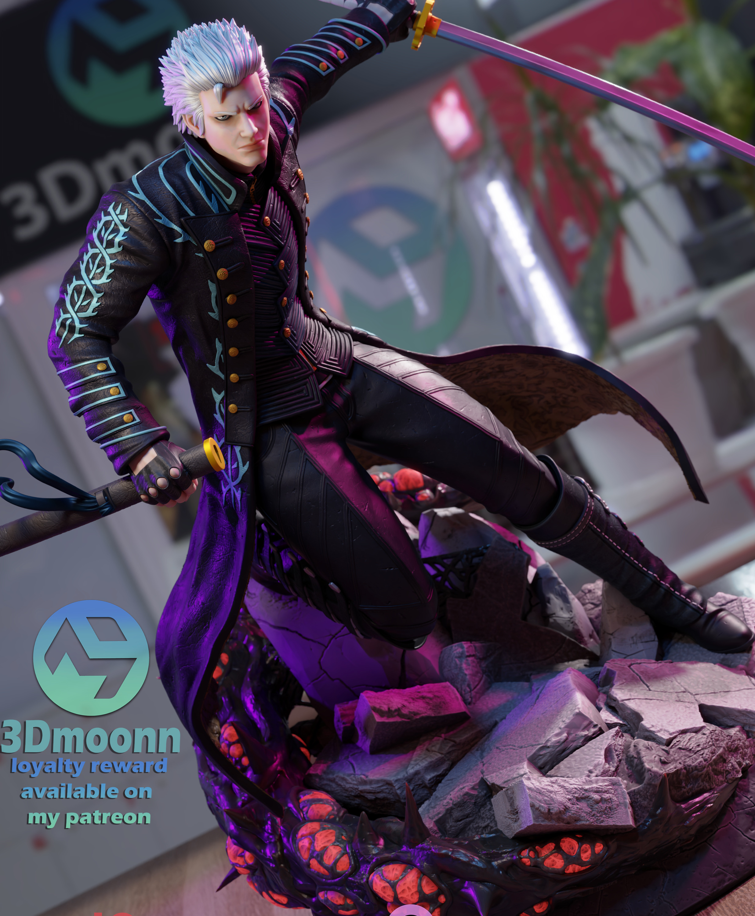 Vergil - Devil May Cry 5 3D print model_8