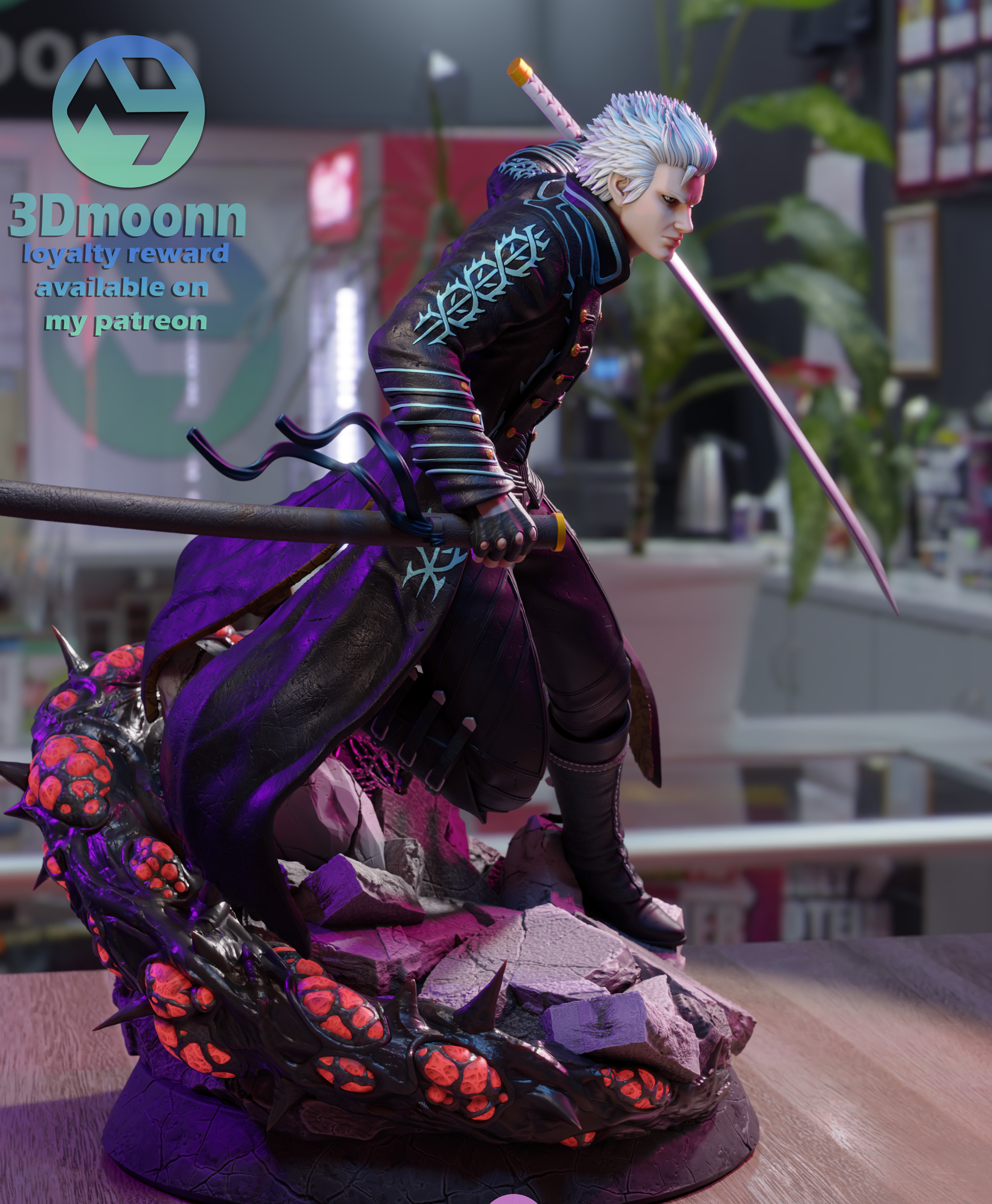 Vergil - Devil May Cry 5 3D print model_4