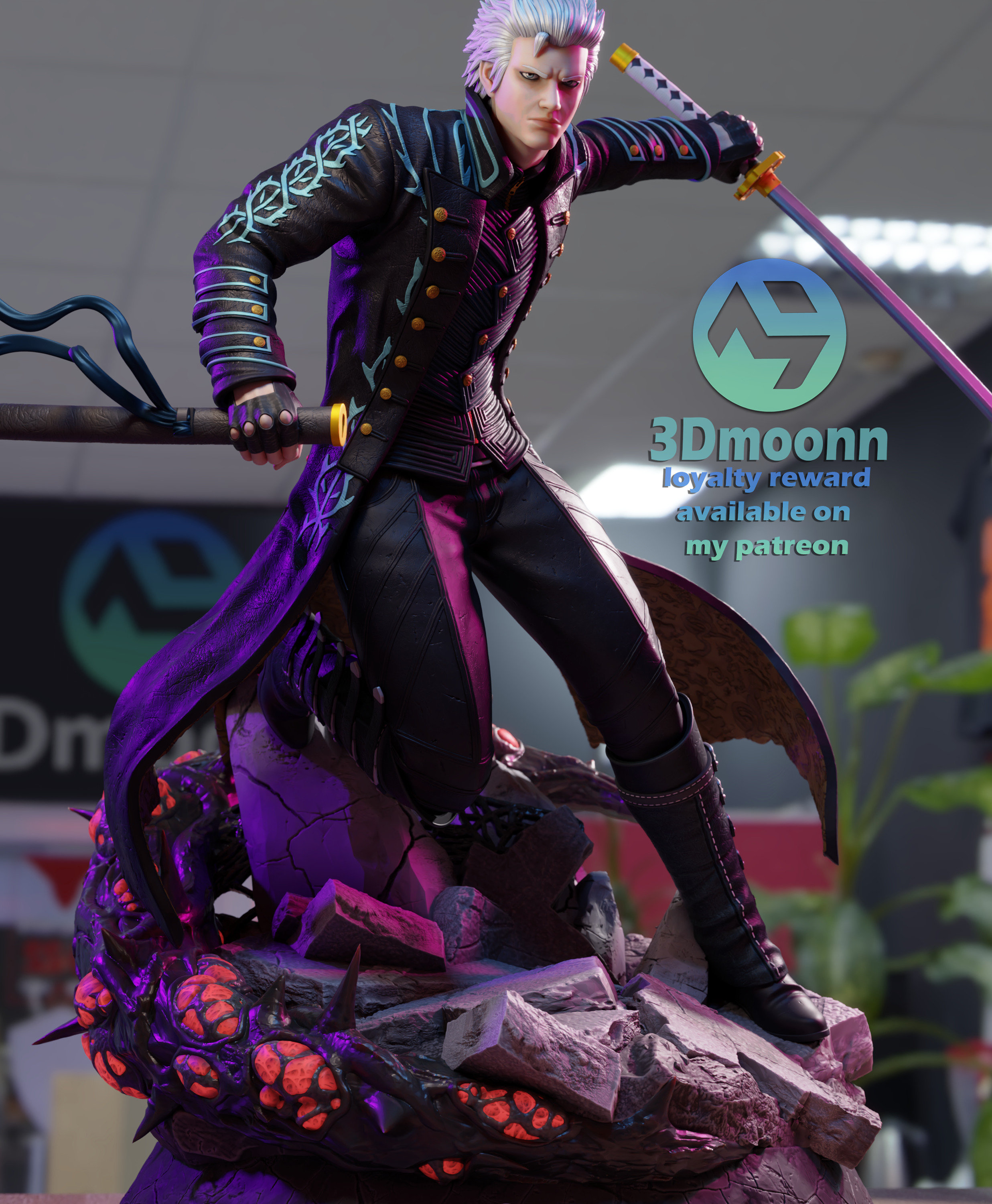 Vergil - Devil May Cry 5 3D print model_6