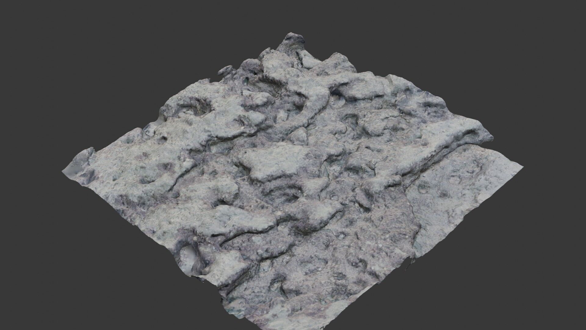 High-Resolution 3D Scanned Low-poly 3D model_4