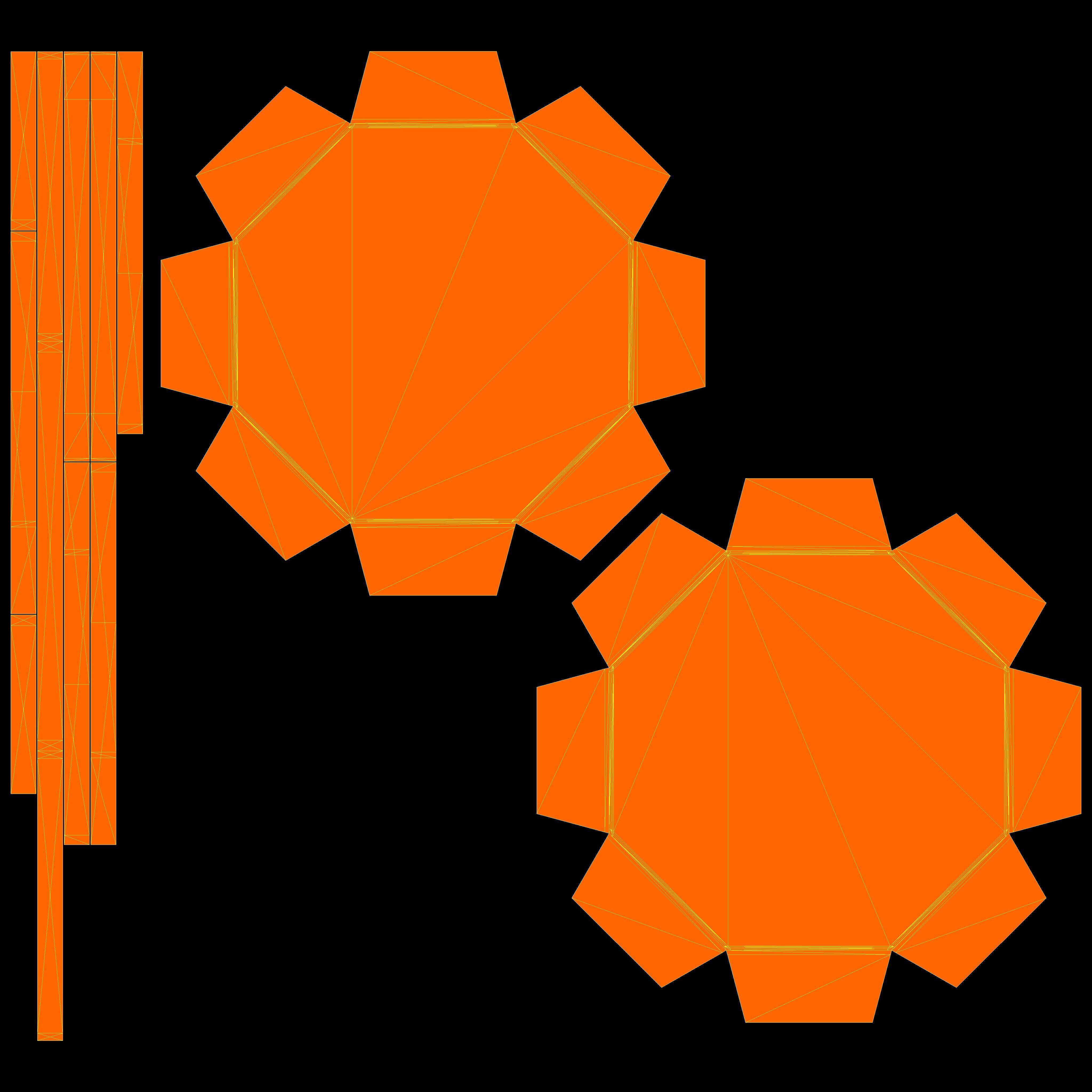 Point of Sale Cardboard Display Stand Texture_11