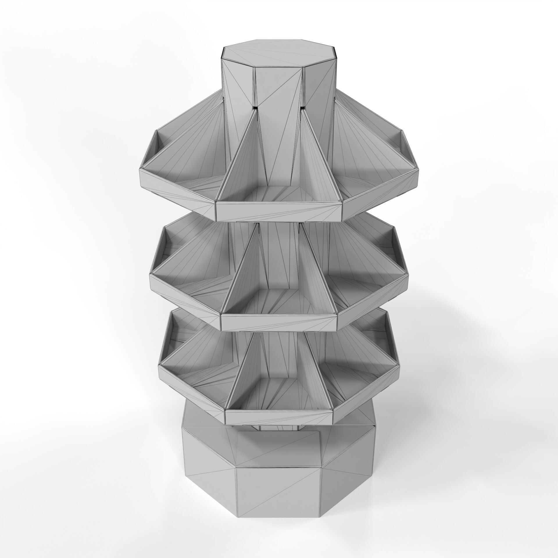 Point of Sale Cardboard Display Stand Texture_5