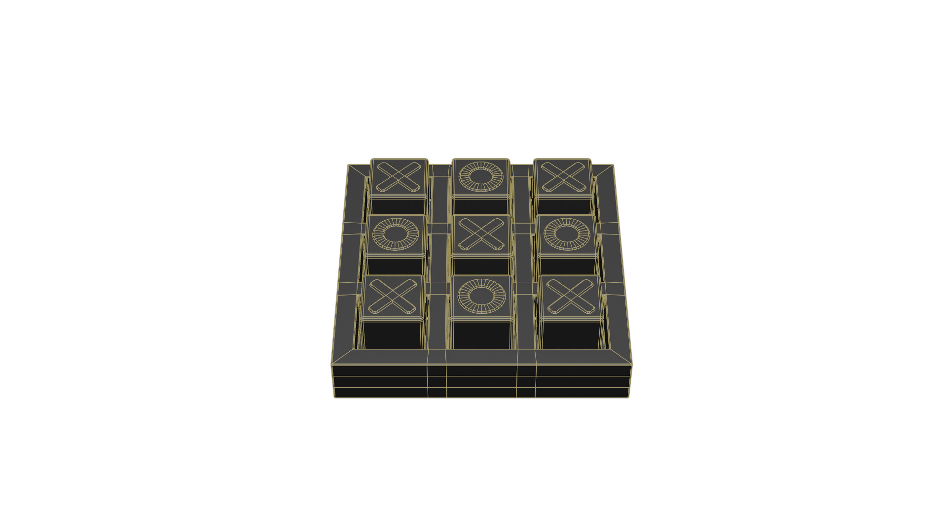 Tic Tac Toe 3D model_11