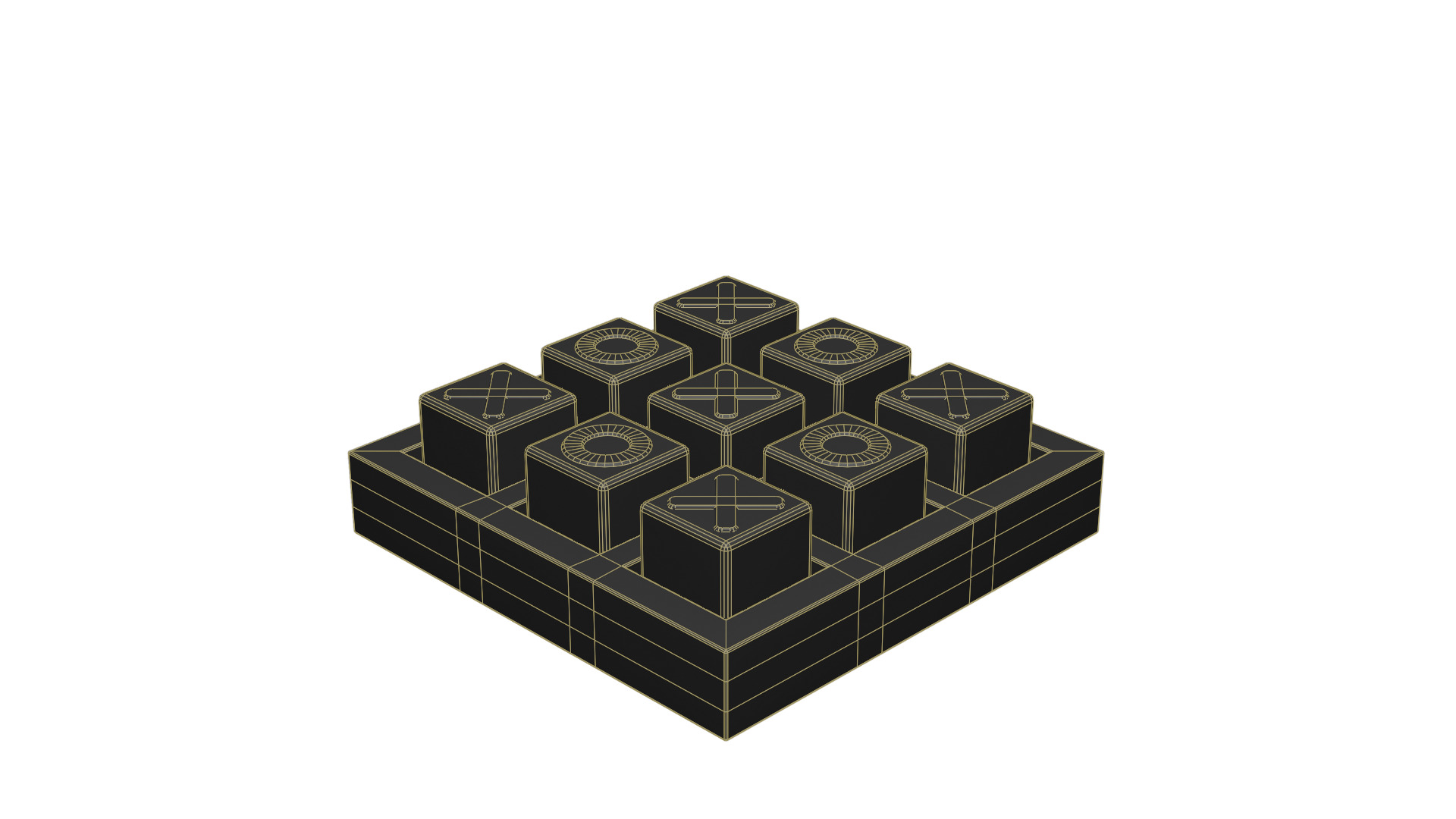 Tic Tac Toe 3D model_5
