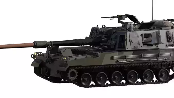 norwegian k9 vidar self-propelled howitzer