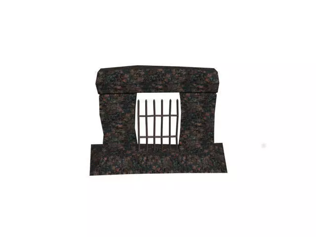 Steintor styrofoam gravestone cover Free low-poly 3D model_0