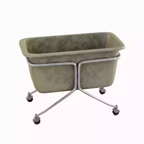 Laundry Cart 03 Low-poly 3D model