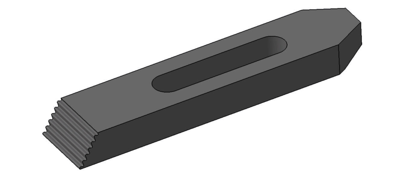 Industrial Strap Clamps 3D model_2