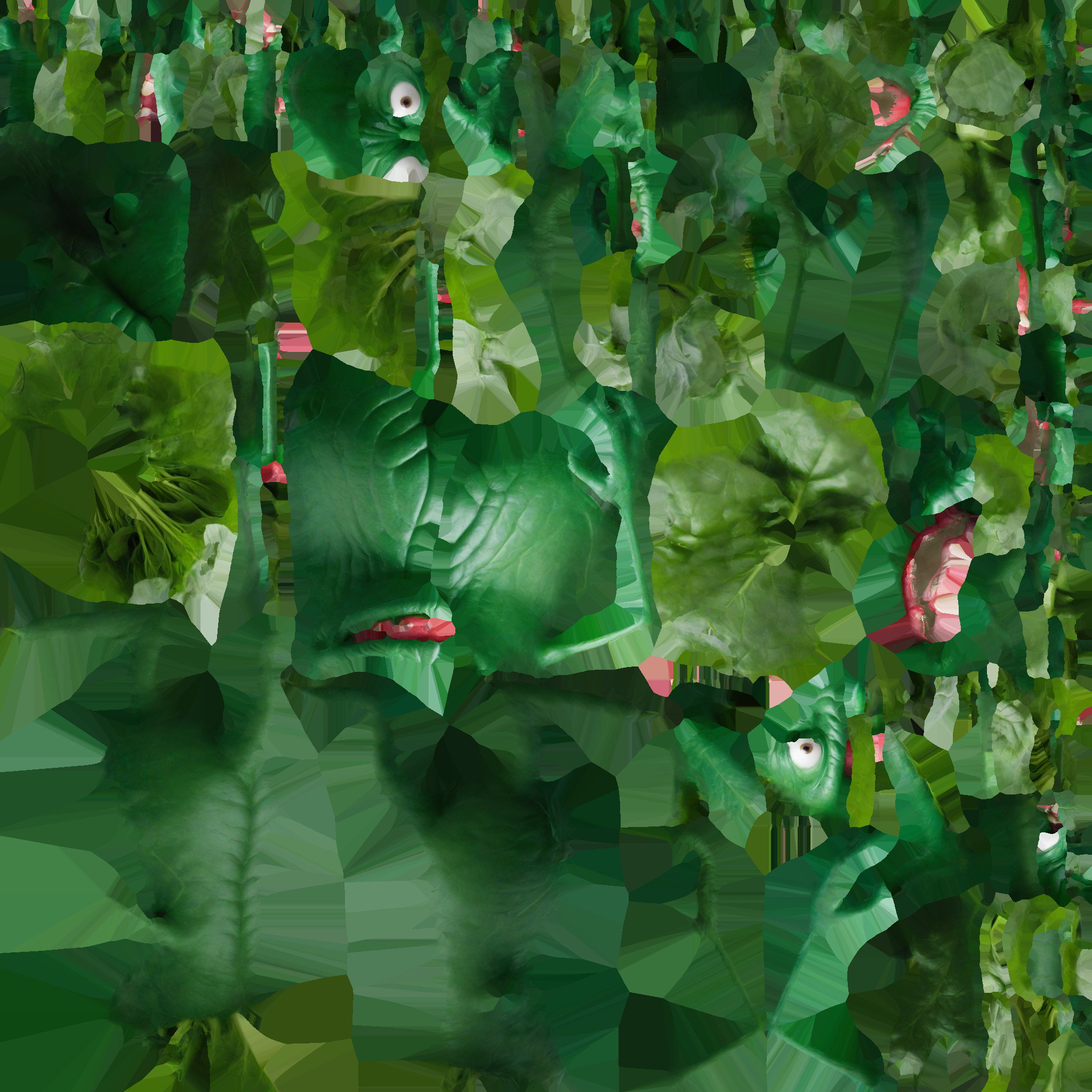 3d Model Funny Spinach Monster Collection  3D model_8