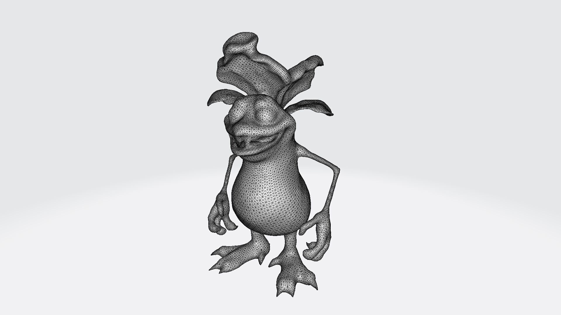 3d Model Funny Spinach Monster Collection  3D model_7