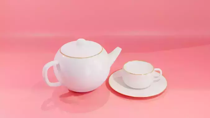 Cup Plate Kettle