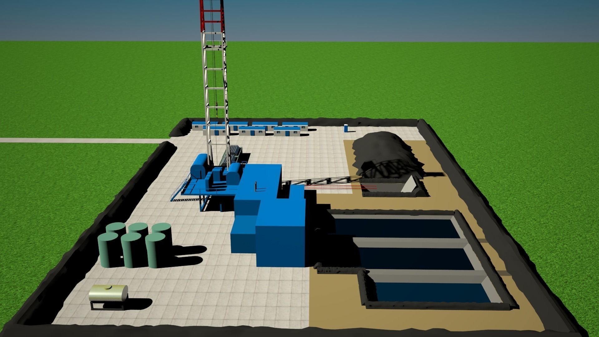Drilling area 3D model_5