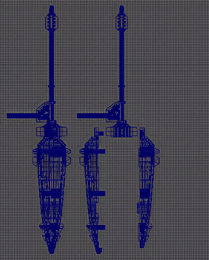 Amazing Barbatos Lupus Mace 1 144 Scale  Model Kit 3D print model_4
